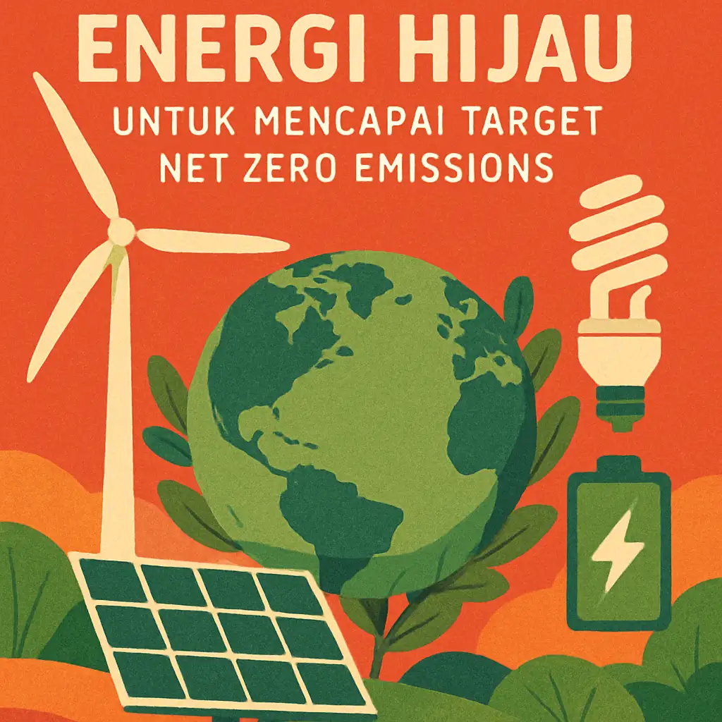 Strategi Kebijakan Energi Hijau untuk Mencapai Target Net Zero Emissions