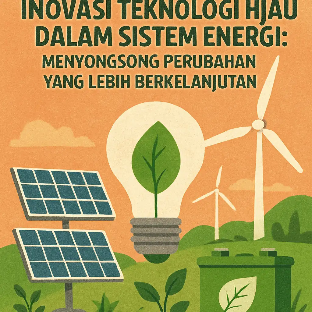 Inovasi Teknologi Hijau dalam Sistem Energi: Menyongsong Perubahan yang Lebih Berkelanjutan